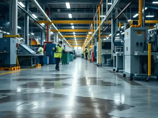 豊田市の工場清掃事例