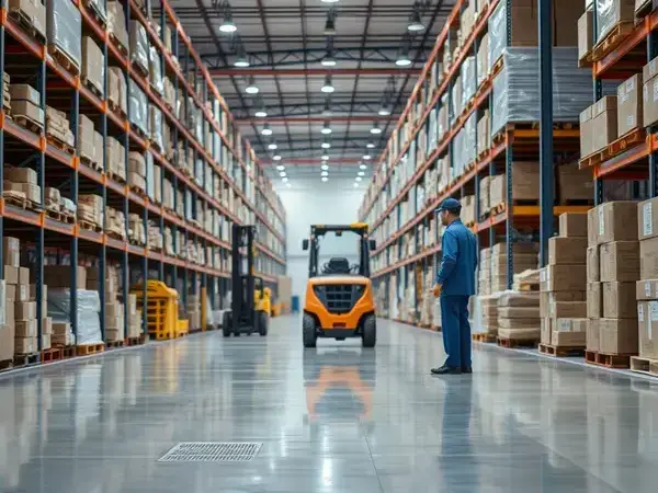 倉庫の清掃事例